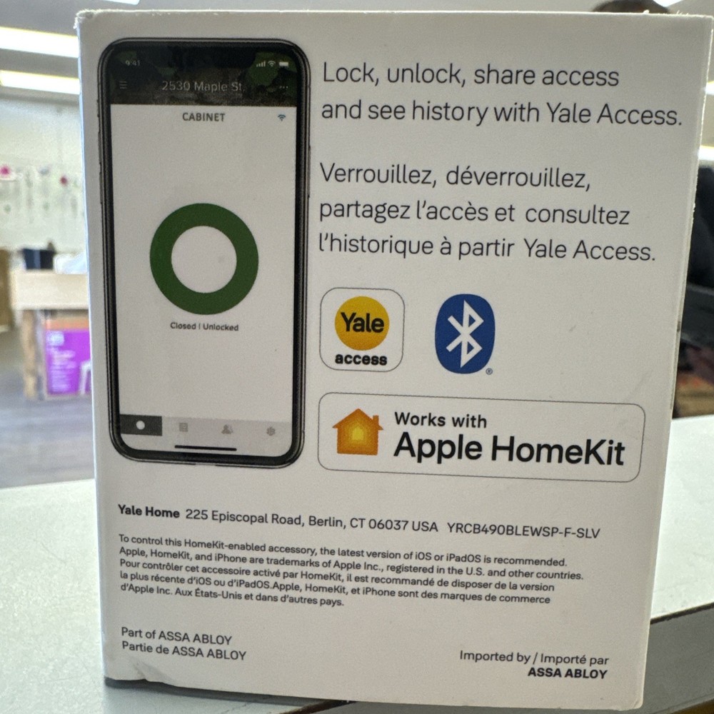 Yale Smart Wireless Lock Cabinet