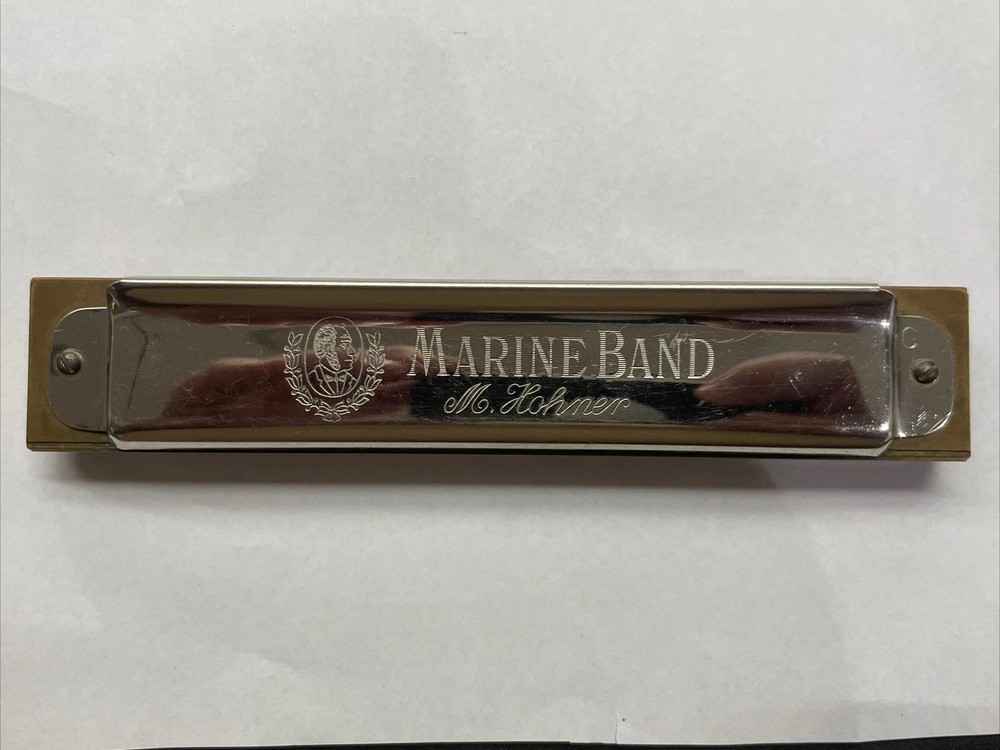 M Hohner Marine Band Harmonica key C