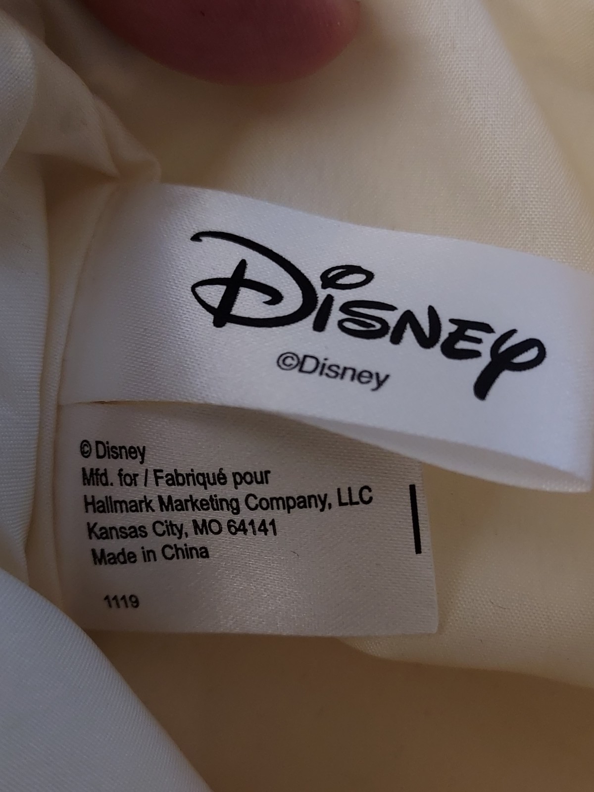 Disney Mickey Mouse vegan leather Cosmetic Bag Zip Pouch