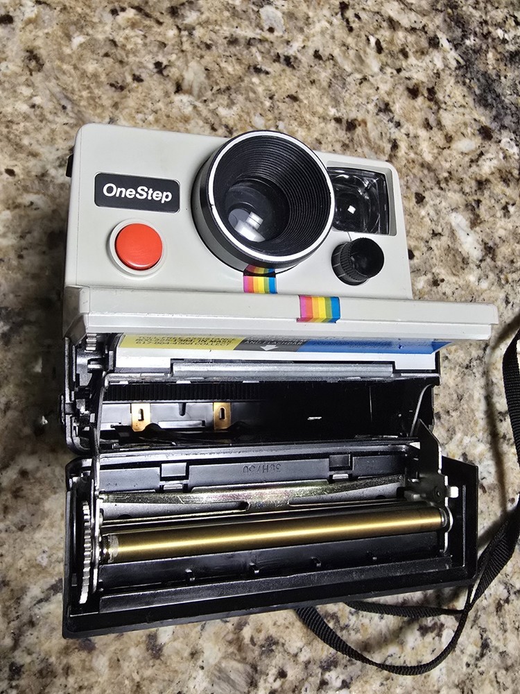 Vintage One Step Polaroid Land Camera Instant Camera, Untested Clean!