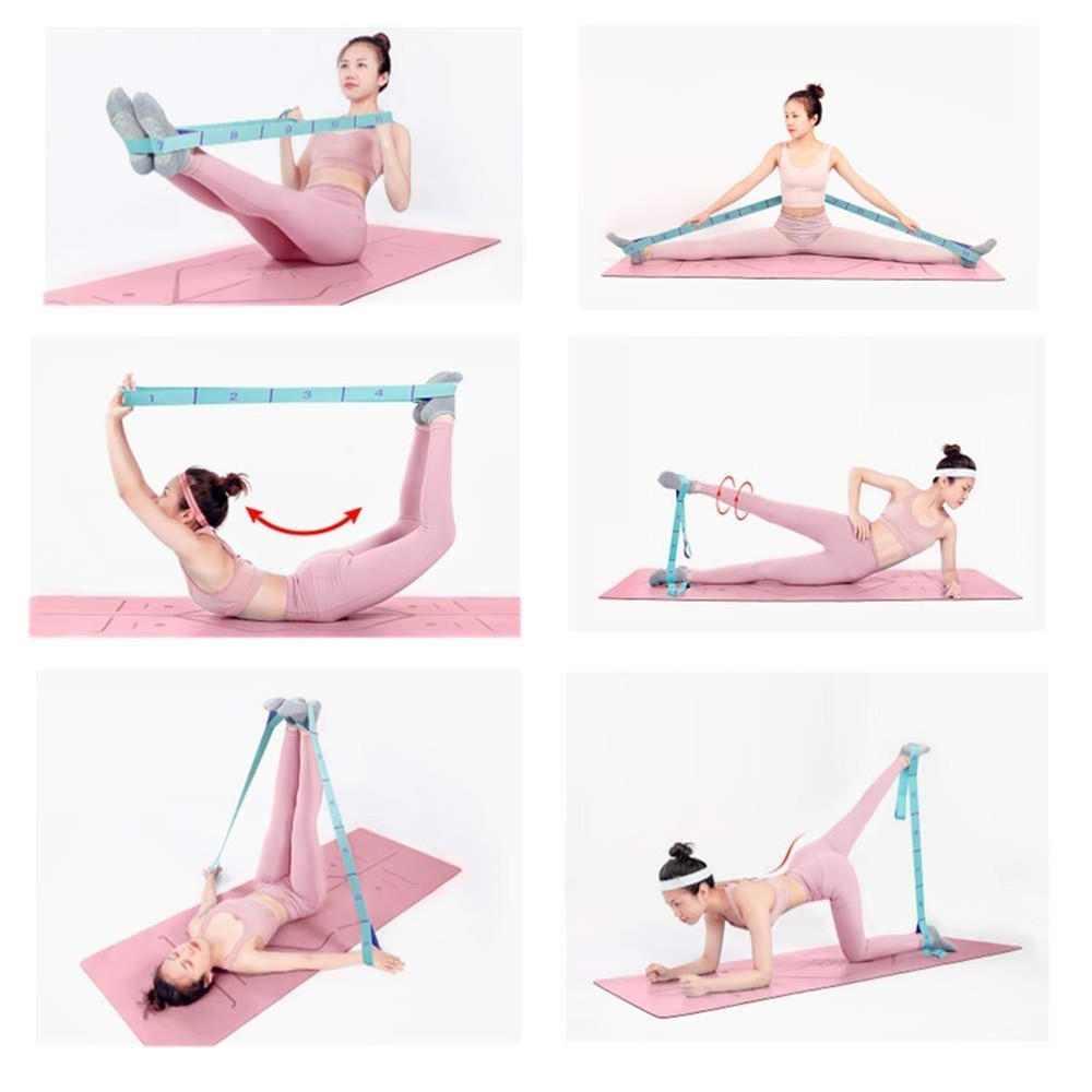 Nitpicker Stretching Straps Hamstring Stretcher Device Elastic Exercise Band ...