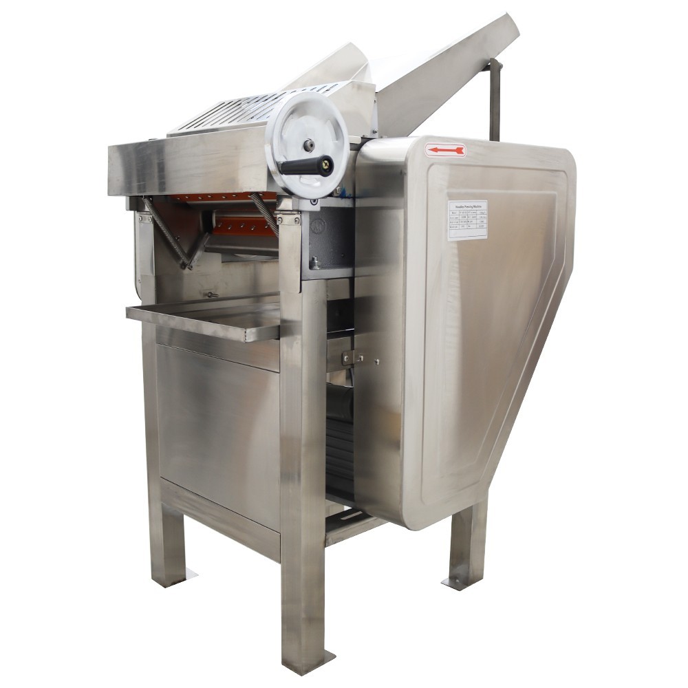 11.8" Commercial High-speed Press Dough Machine 150Kg/h Thickness Adjustable 3HP