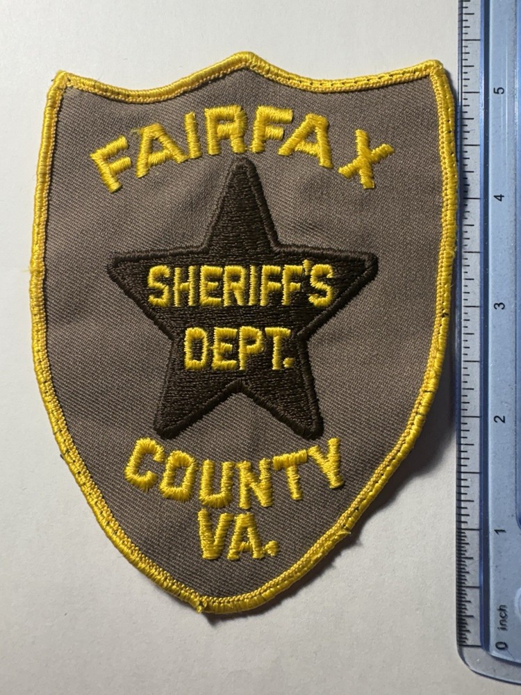 Fairfax County Virginia Sheriff Patch