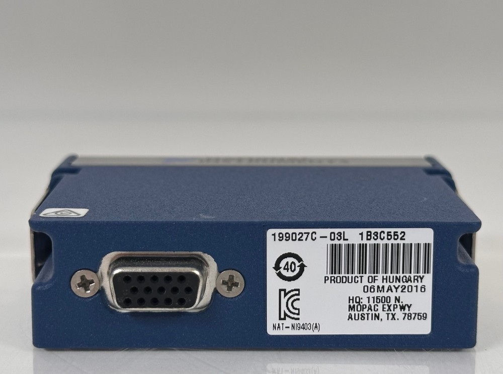 NATIONAL INSTRUMENTS NI 9403 w/ DSUB MODULE For cDAQ cRIO