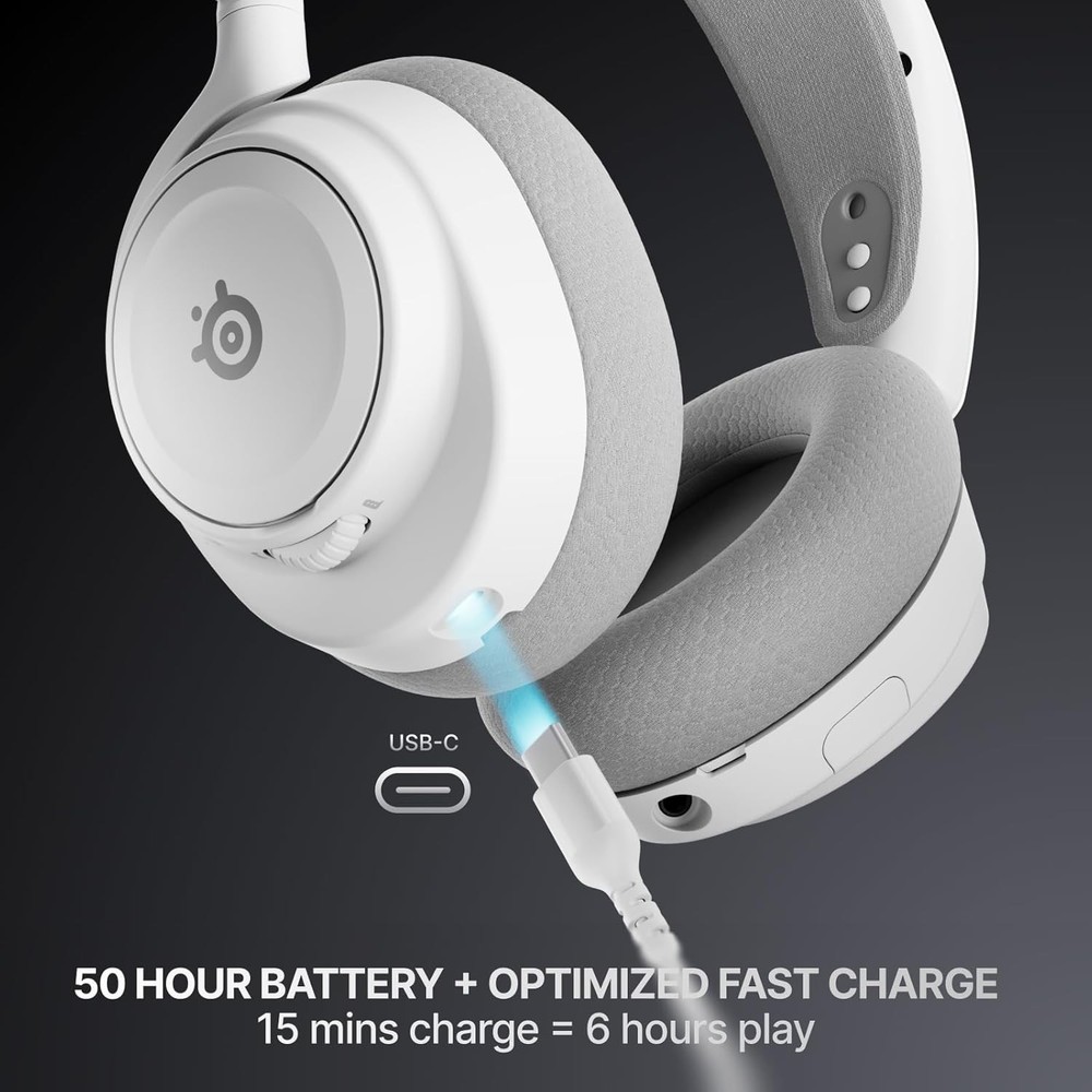 SteelSeries Arctis Nova 7 Gen 2 Wireless Headset White Certified Refurbished