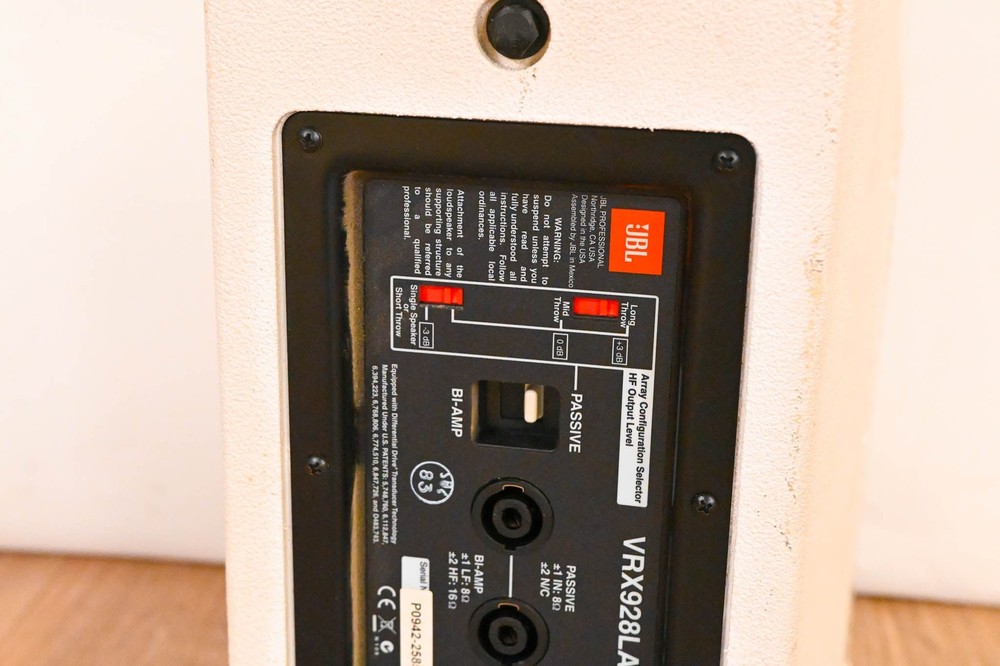 JBL VRX928LA-WH 8" Two-Way Line Array Loudspeaker System CG01WKY