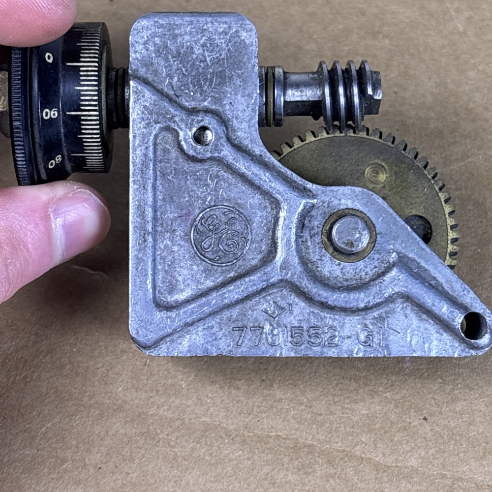 GE Ham Or Military HV Isolated Transmitter Tuning Vernier