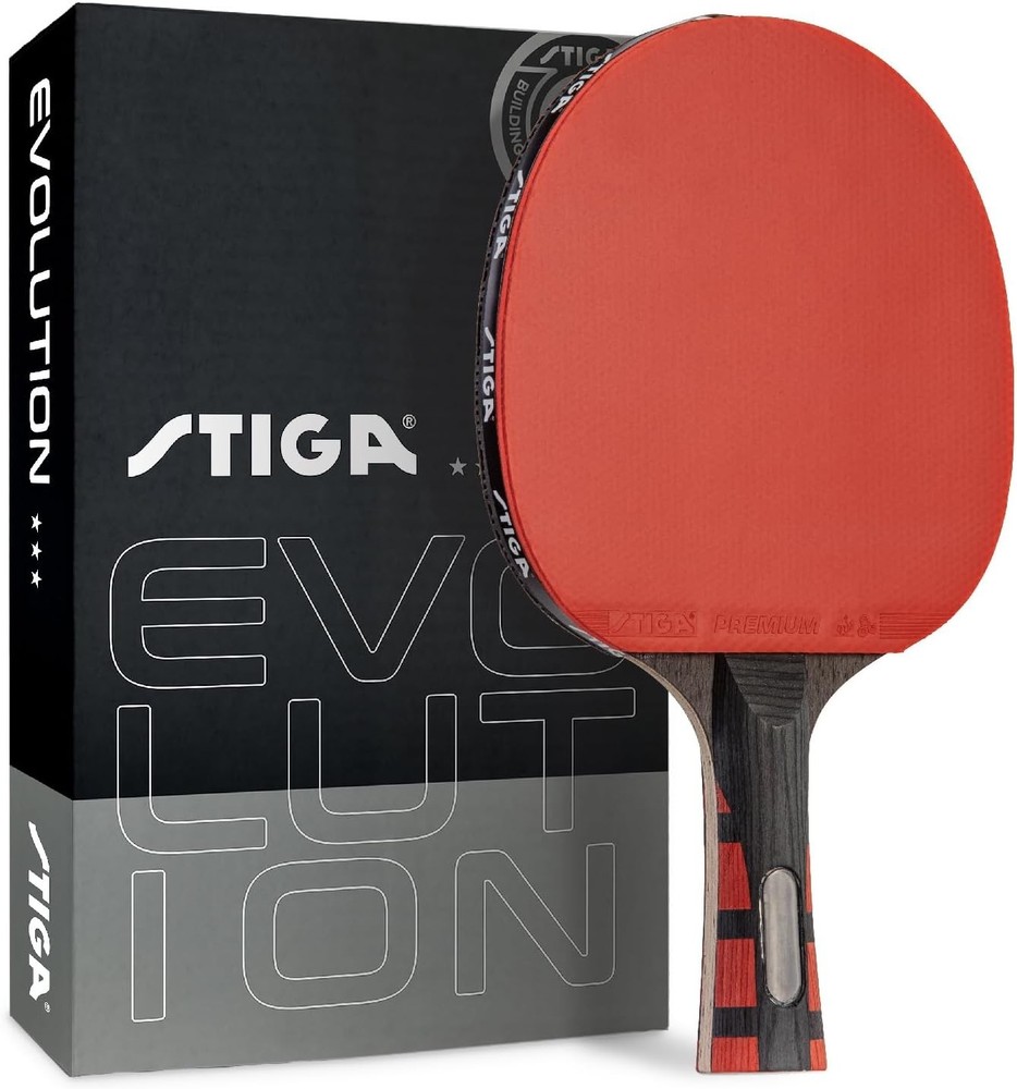 New Ping Pong Paddle Tournament Sponge Flared Handle Racket