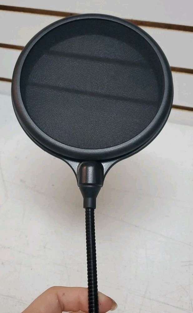 On Stage Adjustable Tabletop Microphone Stand & Wind Screen Bundle, Pre-Owned