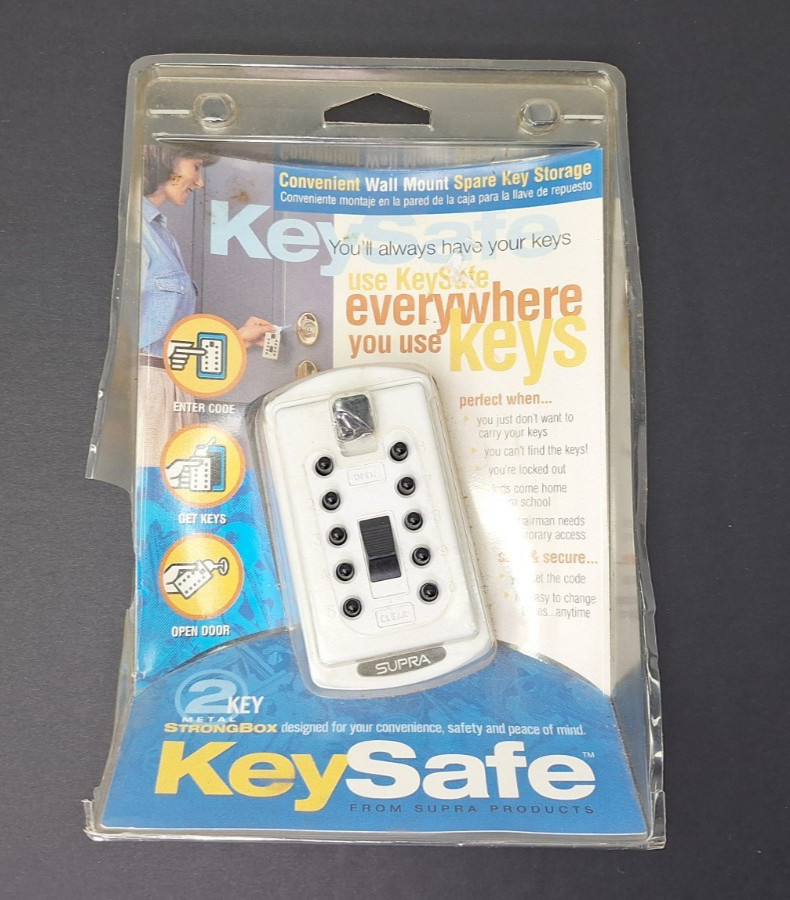 Supra Keysafe Access Point Push Button Wall Mount Key Storage Safe 100% USA