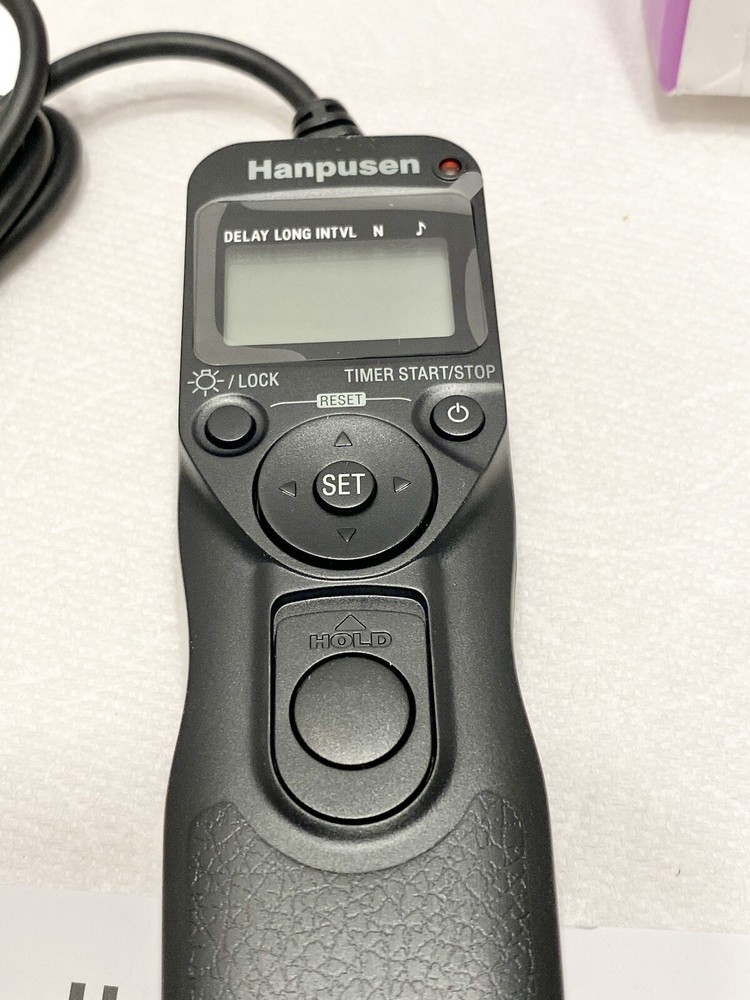 Hanpusen TR-90 Remote Switch With Digital Timer New! (open Box)
