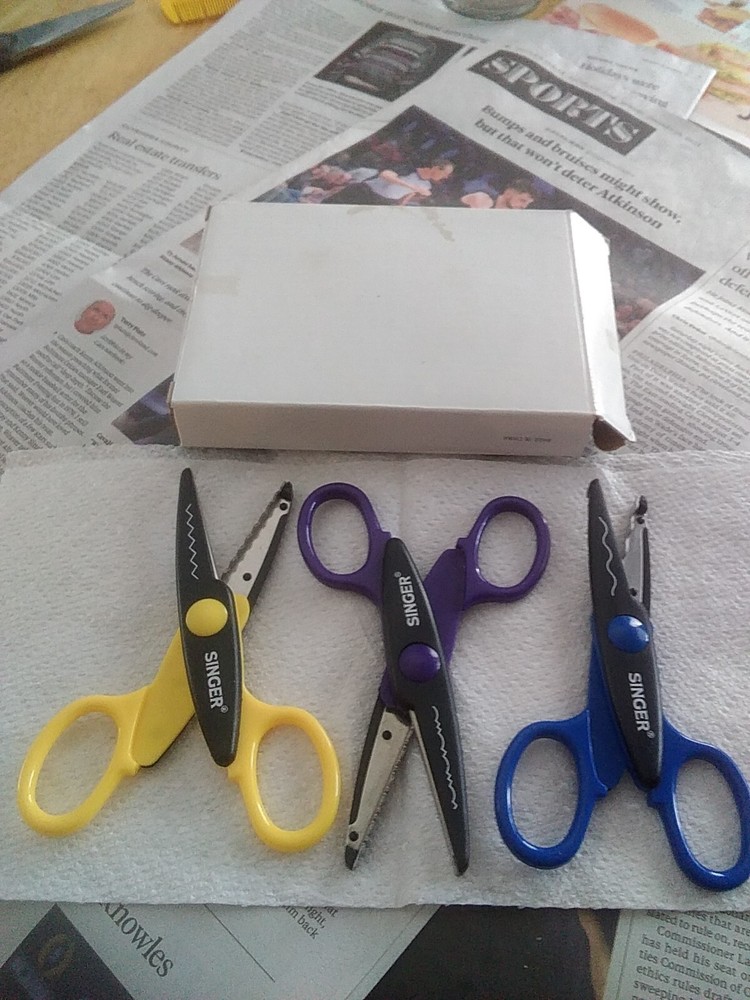 Singer Decorative Edge Scissor Set (3)