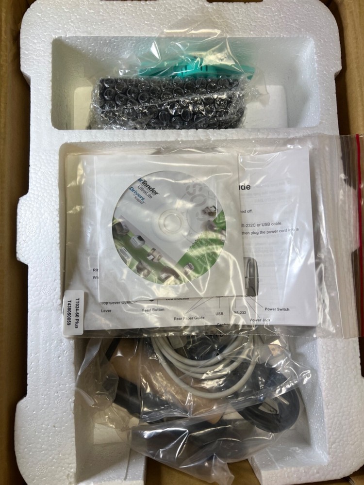 TSC 99-1270010-00LF Barcode Label Printer W/Accessories