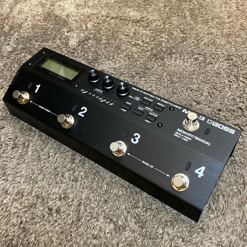 Used BOSS MS-3 Multi Effects Switcher Effect Pedal