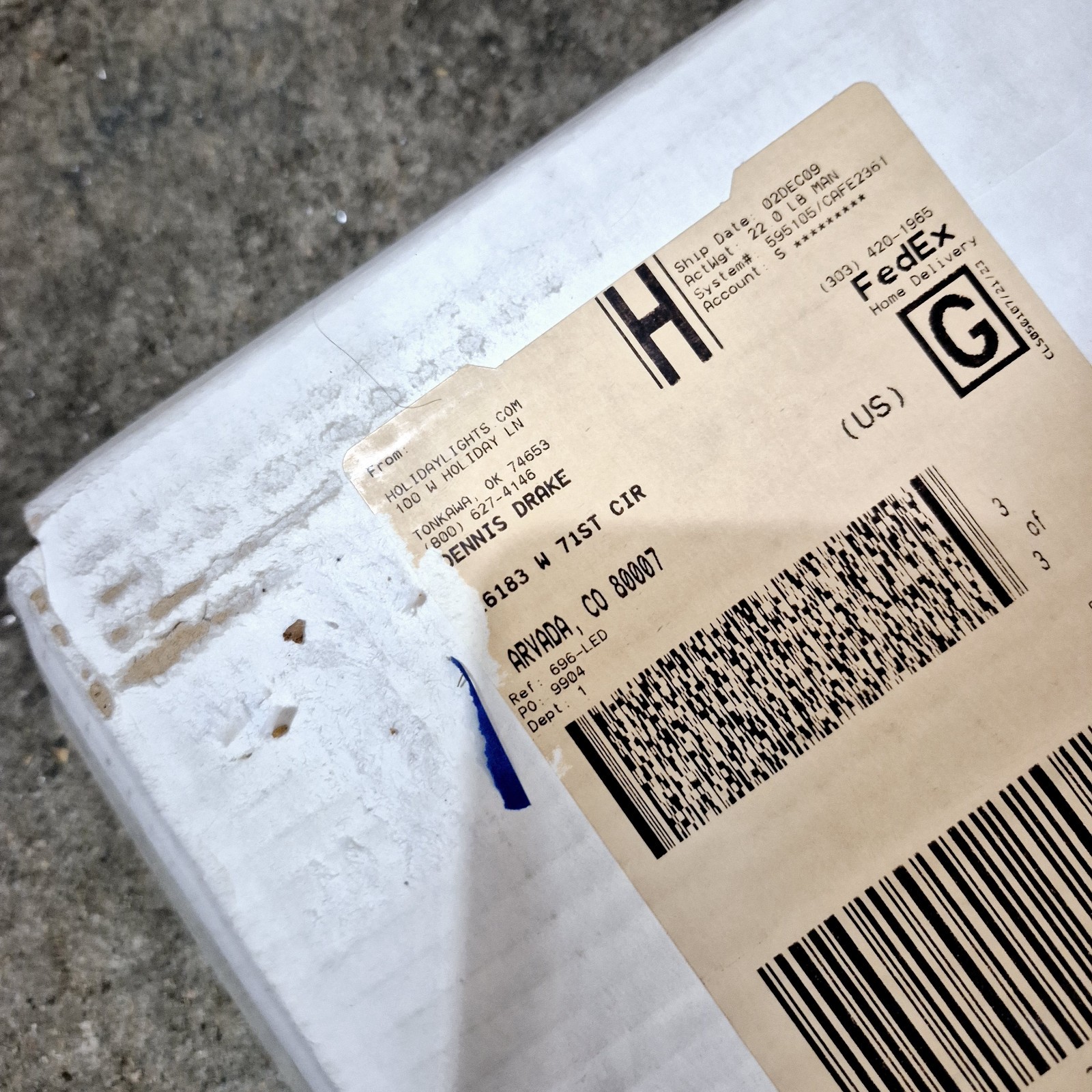 Holiday Lighting Specialists Christmas Standing Doe Outdoor Decoration 5 Ft