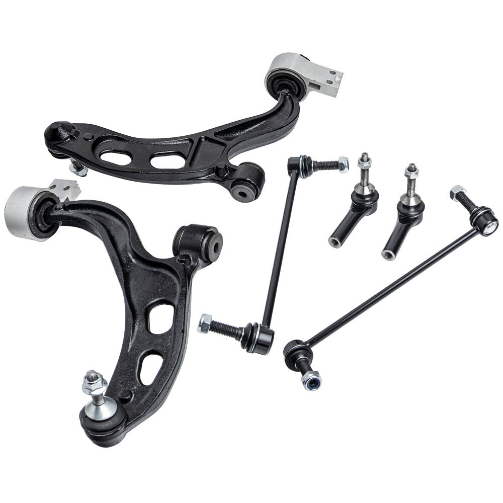 6 Pcs Front Lower Control Arm Assembly for Ford Taurus 2010 - 2012 All Models
