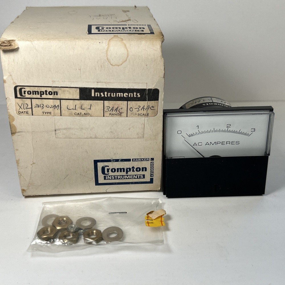 NEW Crompton Instruments LJLJ Meter