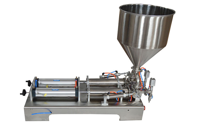 110V 50-500ml Paste & Liquid Filling Machine with Dual-nozzle Fully Automatic