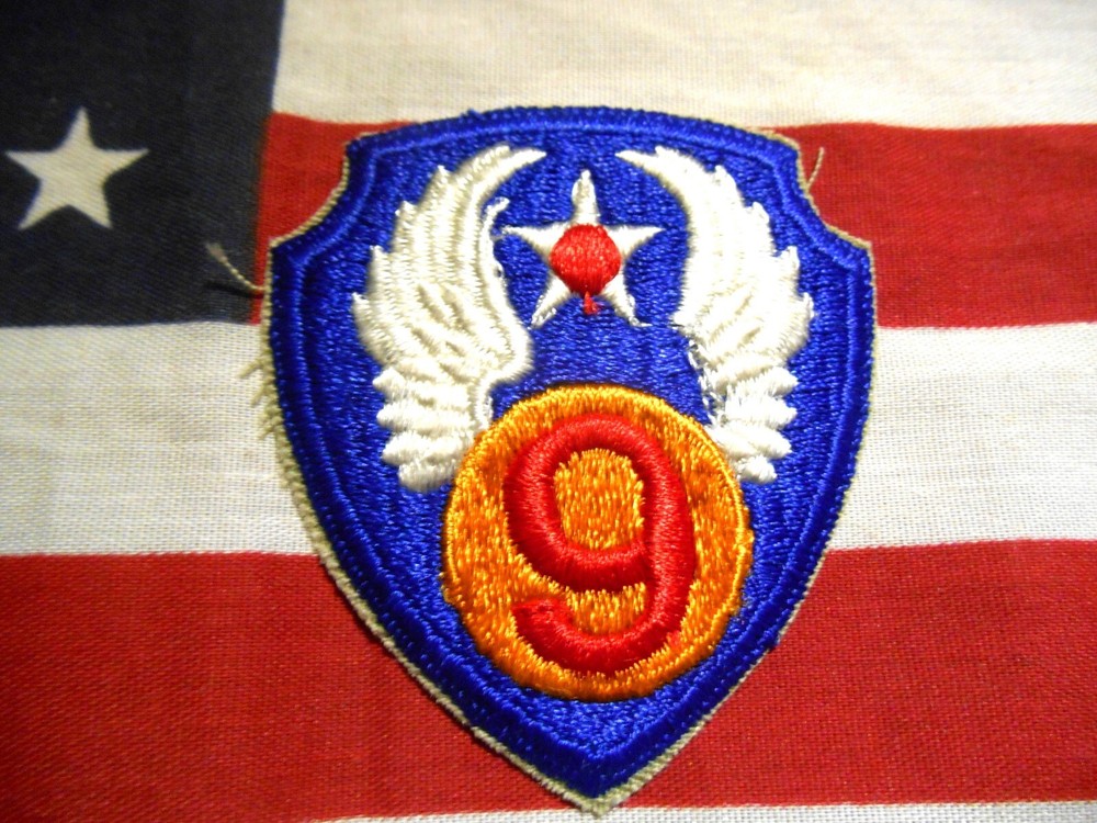 9TH AIR FORCE COLOR SSI PATCH REPRODUCTION