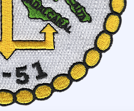 USS Atanta CL-51 Patch