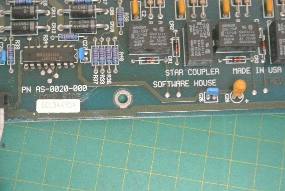 Software House AS-0020-000 SCL944954 Star Coupler PCB Board Assembly