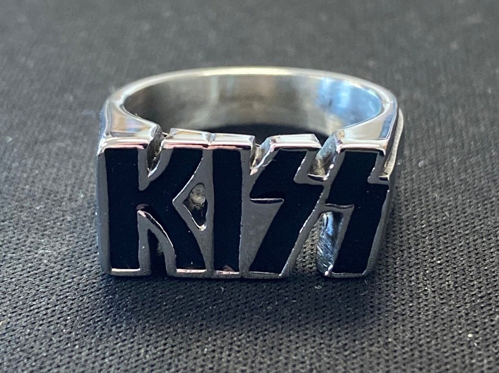 KISS Logo Ring Stainless Steel