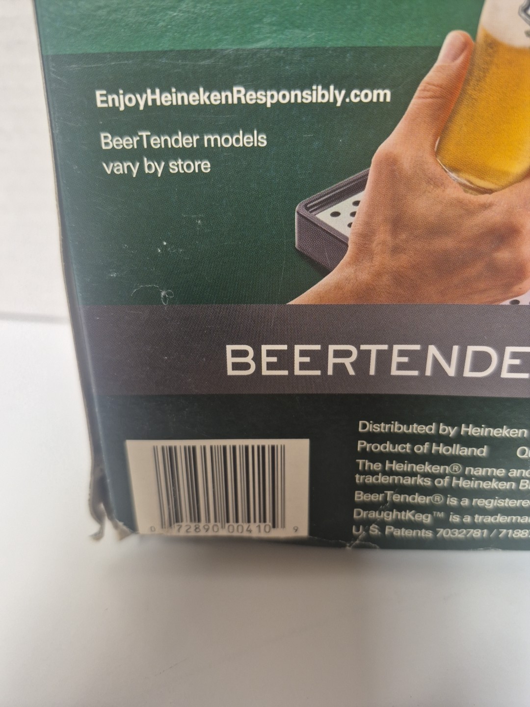 Heineken Krups Beertender Tubes New Open Box 6 Sealed Tubes