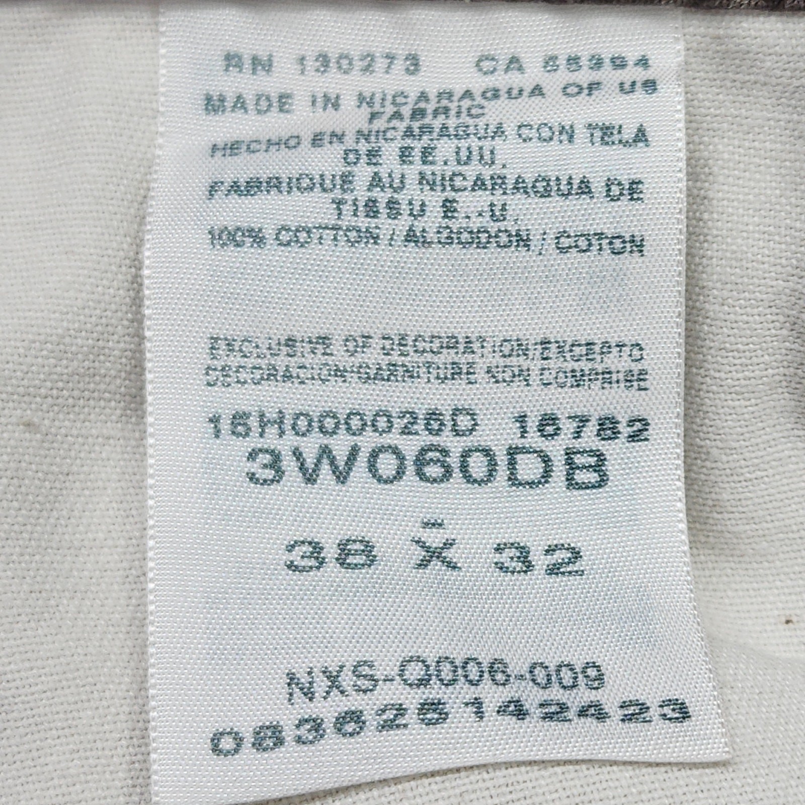 Vintage Wrangler Pants Mens 38x32 Brown Carpenter Double Knee Riggs Workwear