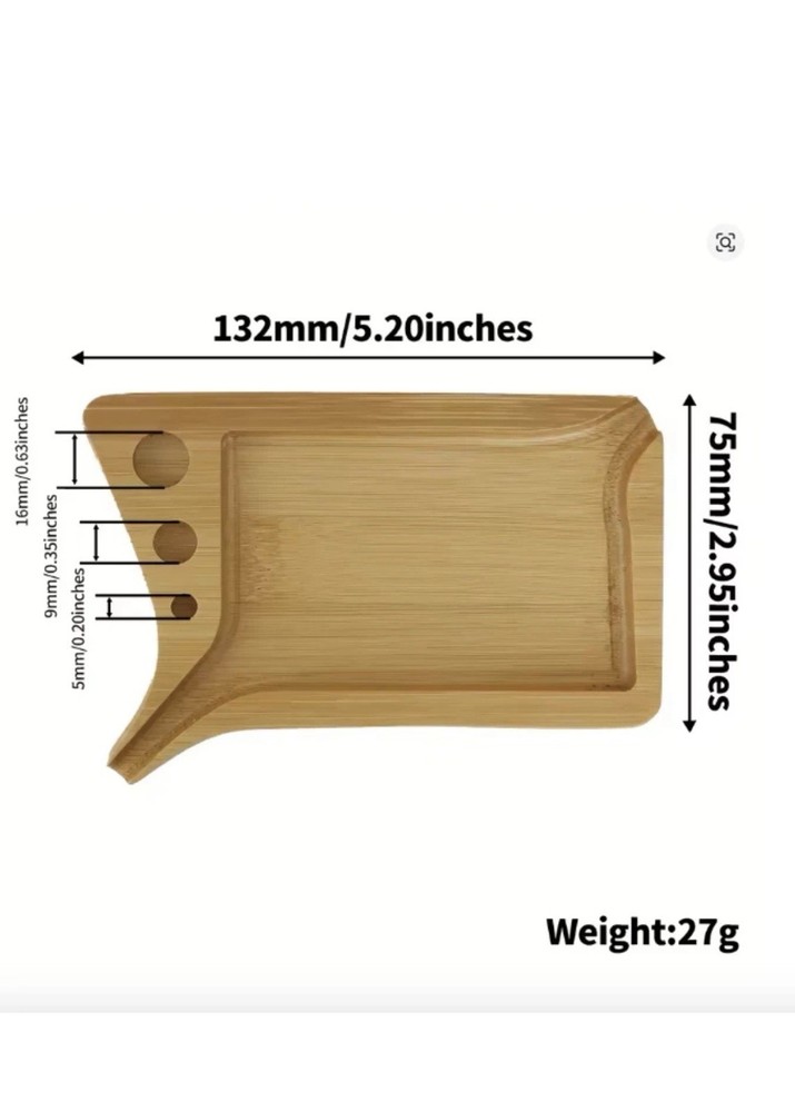 The Bamboo Loader: Multipurpose Rolling Tray with Precision Funnel