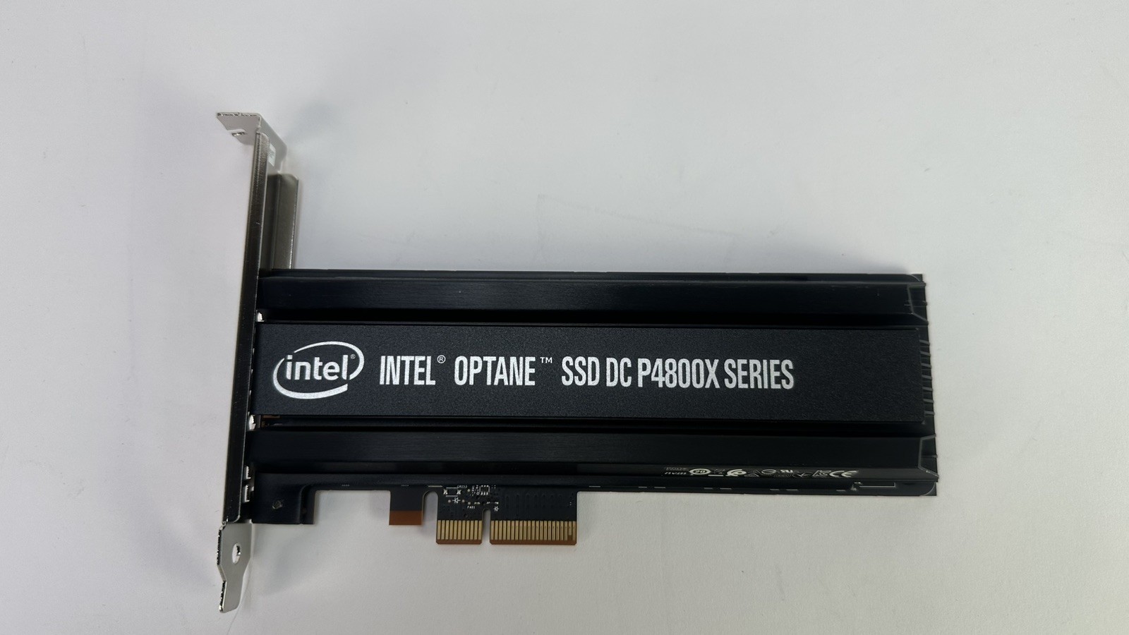 HPE Intel DC Optane P4800X 750GB NVMe PCIe x4 SSD WI AIC 878038-B21 30DWPD 41PBW