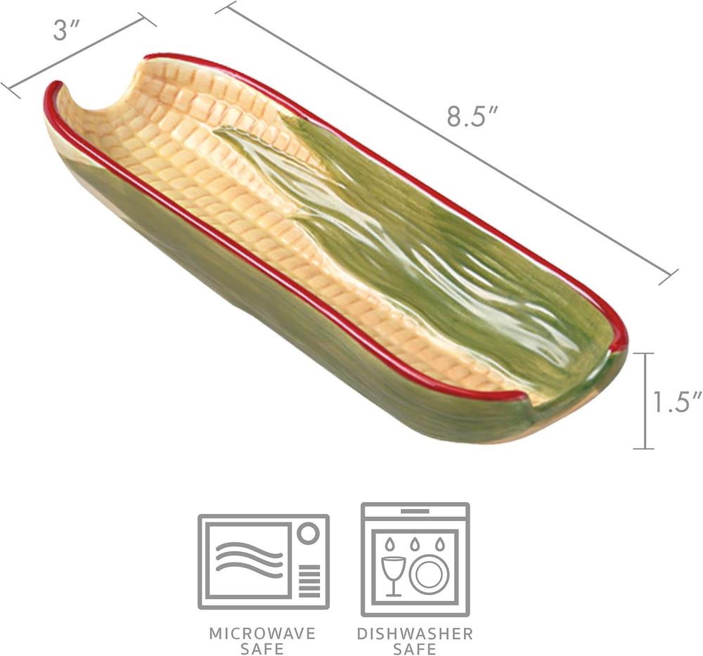 Napoli Corn Dishes, Set of 4, Multicolor