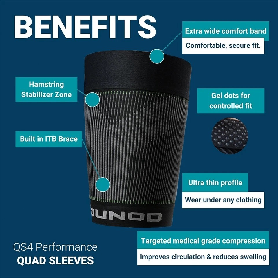 Compression Brace Leg Support Hip Sciatica Nerve Pain Relief Thigh Hamstring Gym