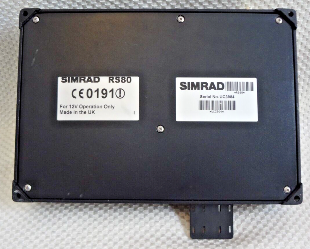Simrad RS80 Compact Below Deck Marine VHF Radio Transceiver Unit