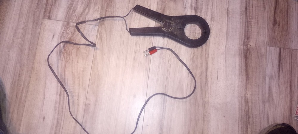 Fluke 80I-600 Black Wired Current Transformer Clamp