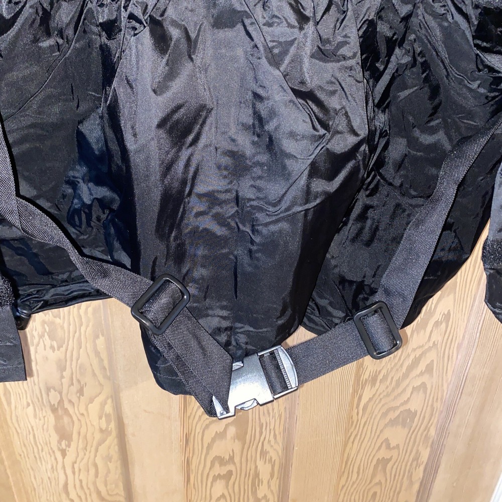 AQUA SHELL WATER RESISTANT LIGHTWEIGHT OVERJACKET BLACK SIZE X LARGE