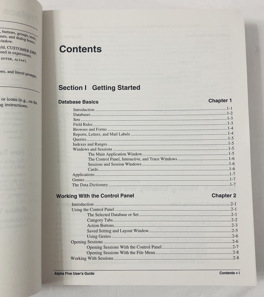 Alpha Five For Windows Manuals Set (4) User Guide Tutorial Xbasic Reference 1994