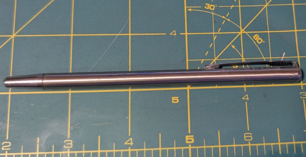 EMPHASIS POINTER Telescopic Silver Pocket Pointer Japan 5" - 25" Celesco Corp