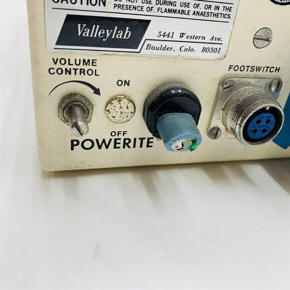 Valleylab SSE2-K Electrosurgical Unit RF Solid State Cautery Generator Parts