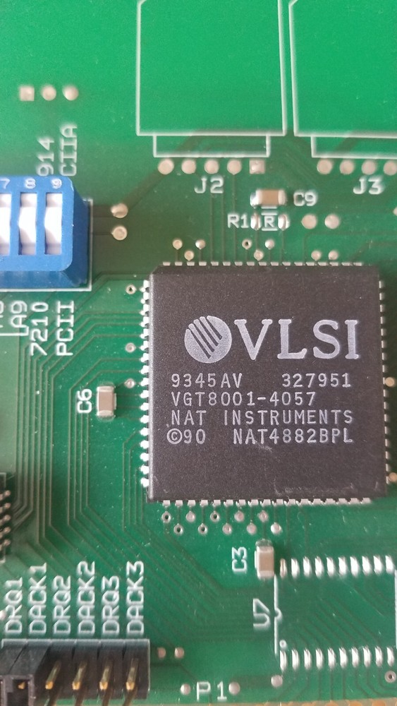 National Instruments 181065-01 GPIB-PCII/IIA ISA Interface Controller Card