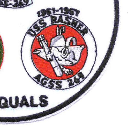 SS-269 USS Rasher Patch - Version E