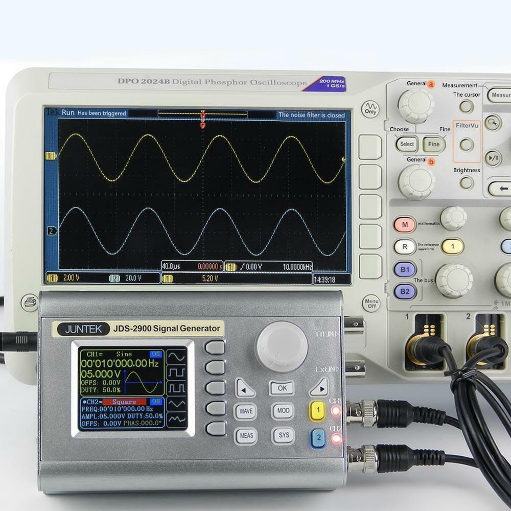 JDS2900 15/60MHz Dual-channel DDS Function Arbitrary Waveform Signal Generator