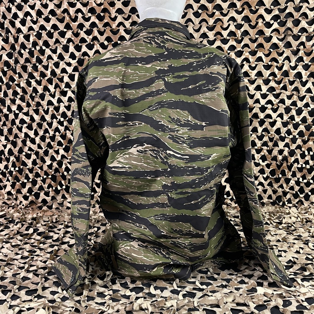 NEW BDU Jacket - Vietnamese Tiger Stripe - Large Long