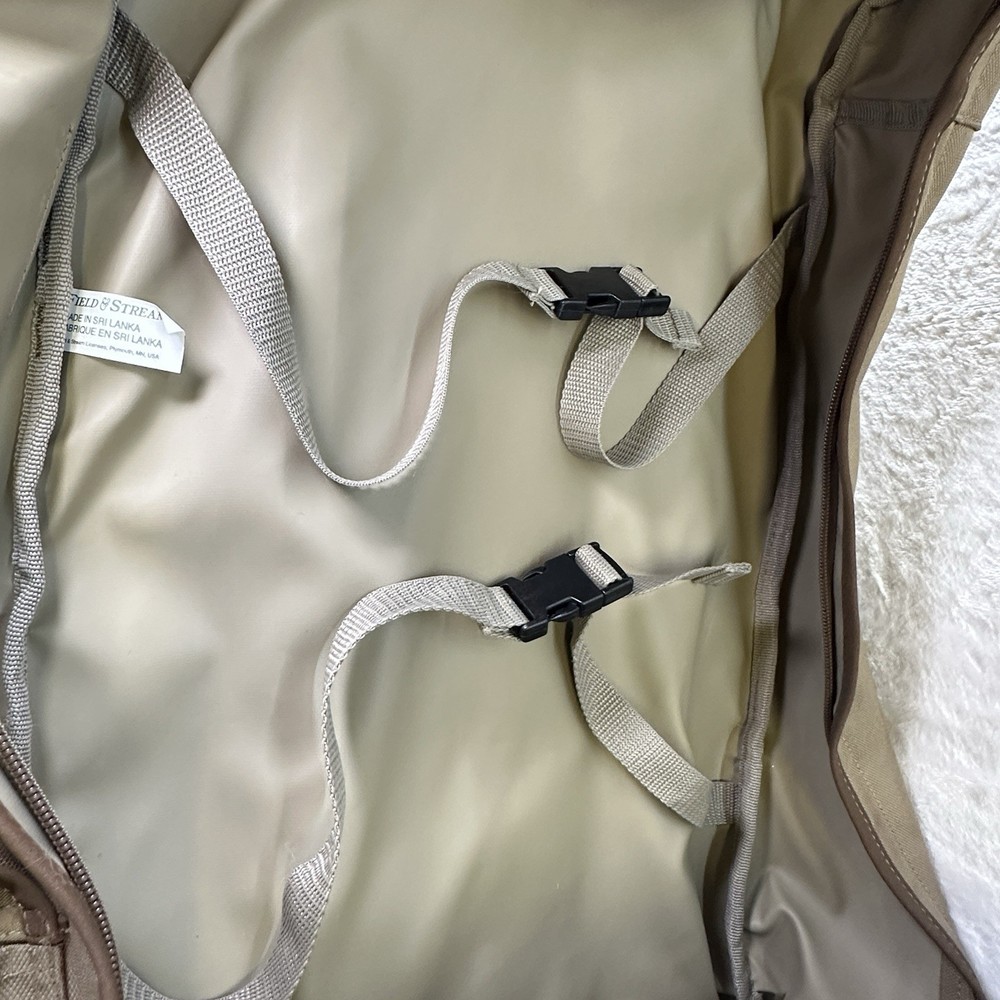 Field And Stream Roller Backpack Many Pockets & Compartments 13” X 25”
