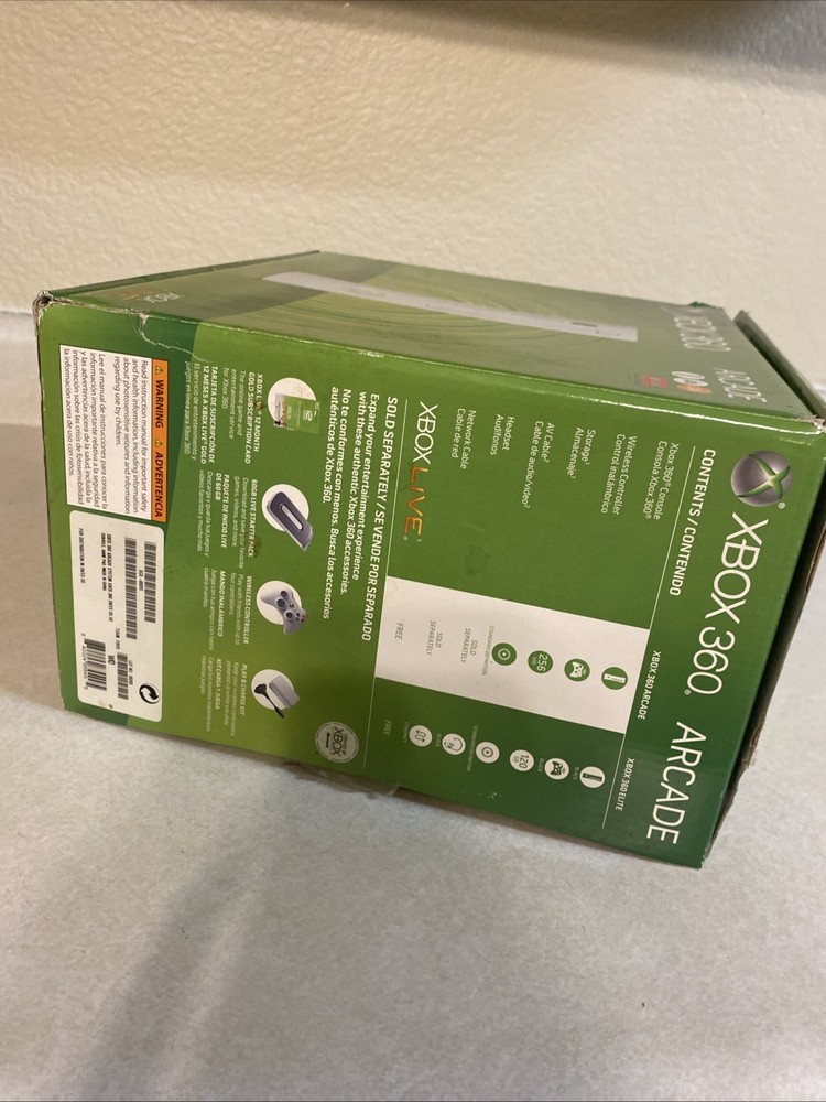 Xbox 360 Arcade Box Only
