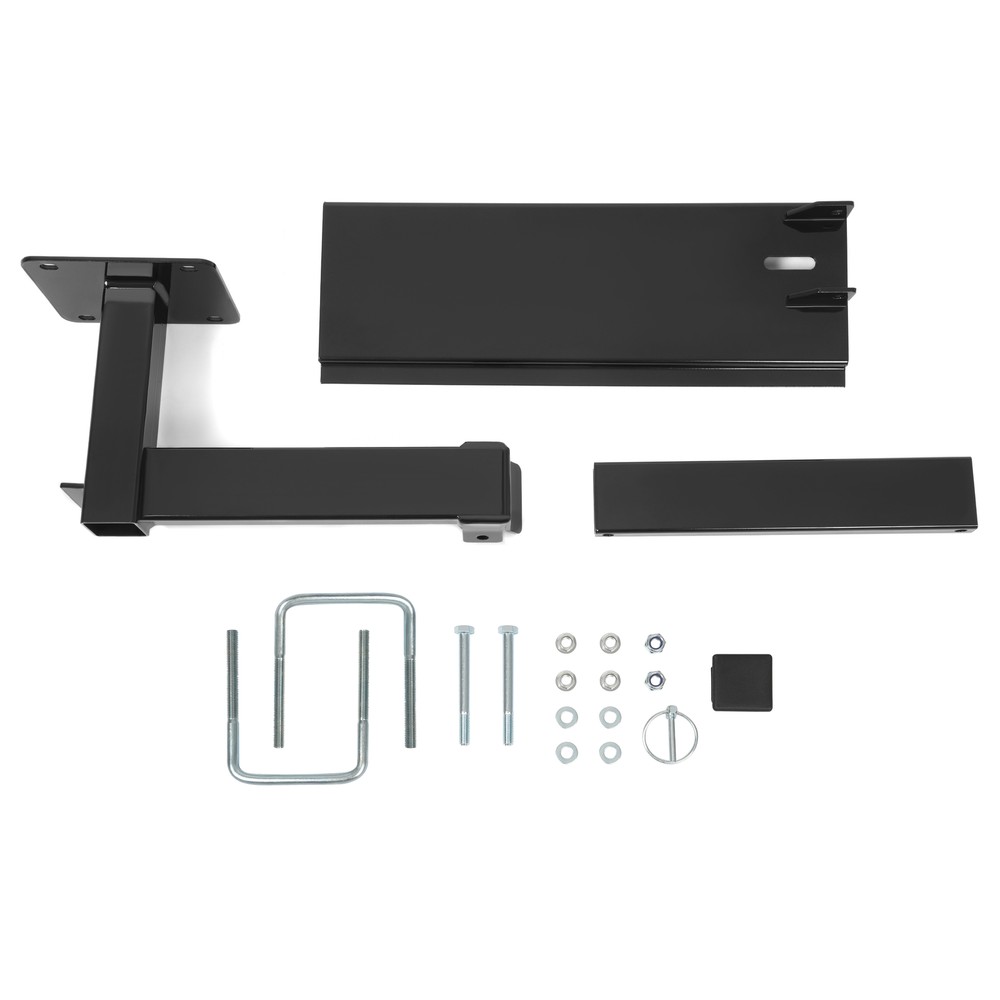 Screw-on Quick Product Bumper-Mounted Swing Arm Assembly For Grilling Tailgating