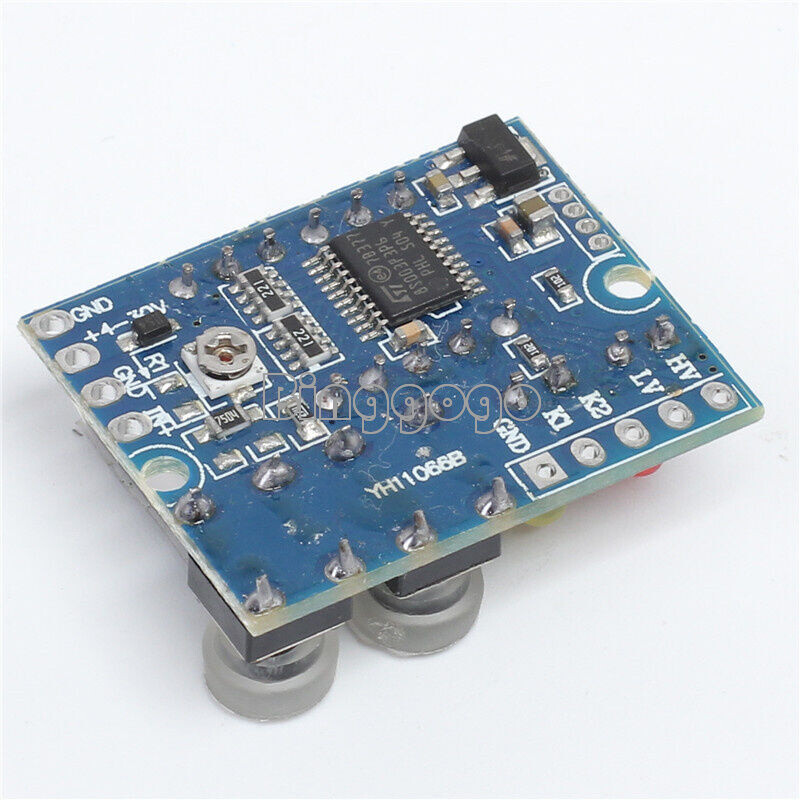 DC 0-99.9V LED Panel Digital Voltmeter w/ Alarm Indicator Red Green Indicator