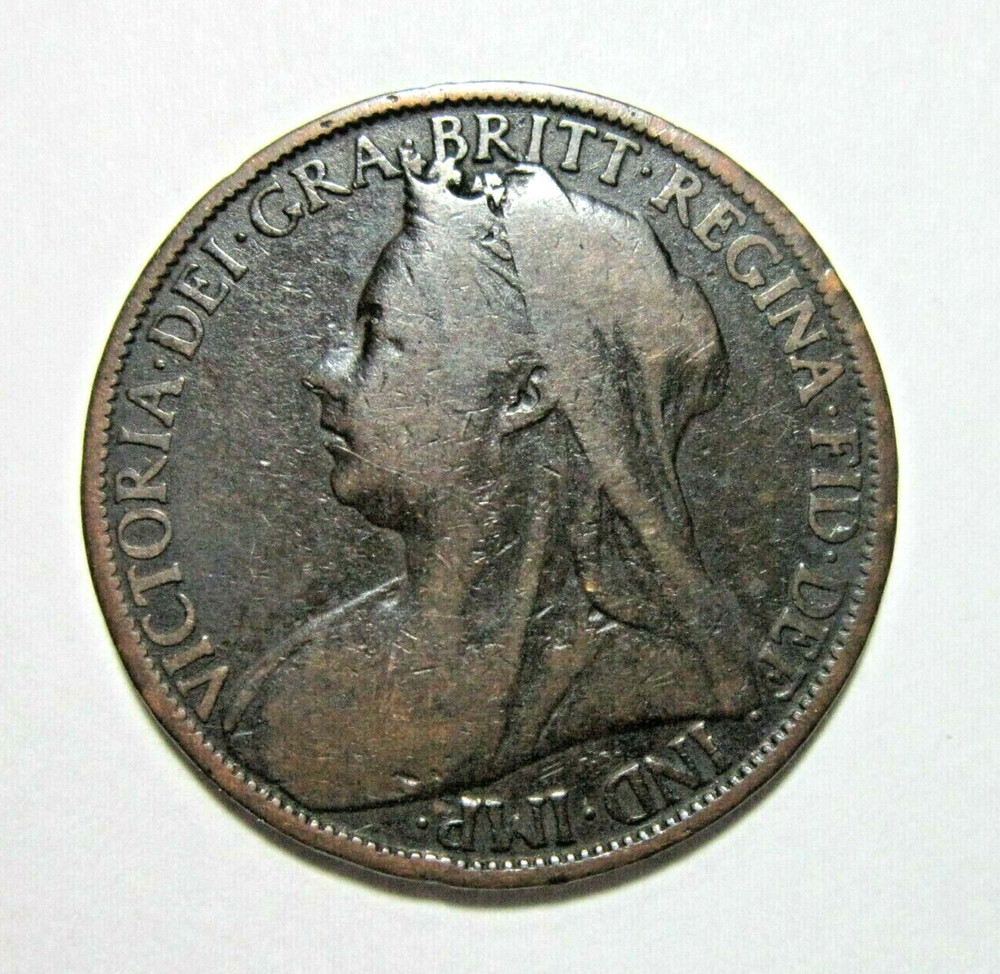GREAT BRITAIN. 1 FARTHING, 1901. QUEEN VICTORIA.
