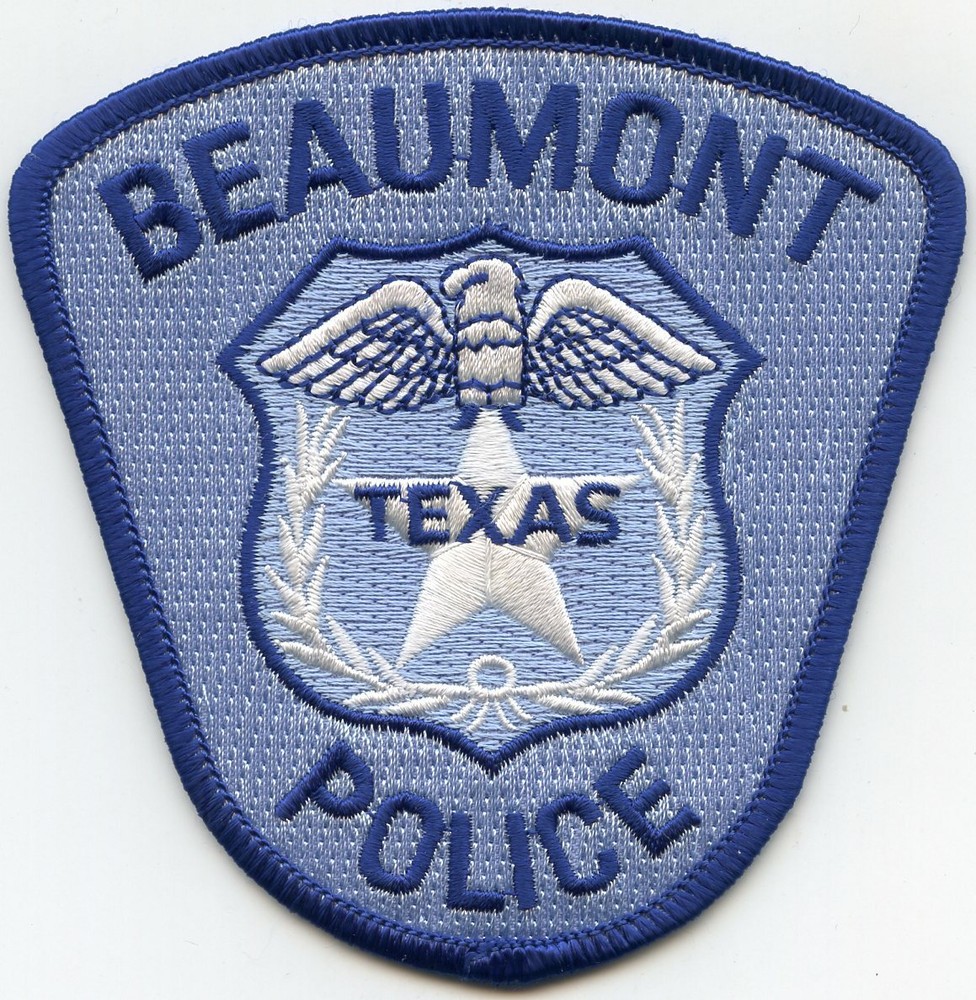 BEAUMONT TEXAS TX POLICE PATCH