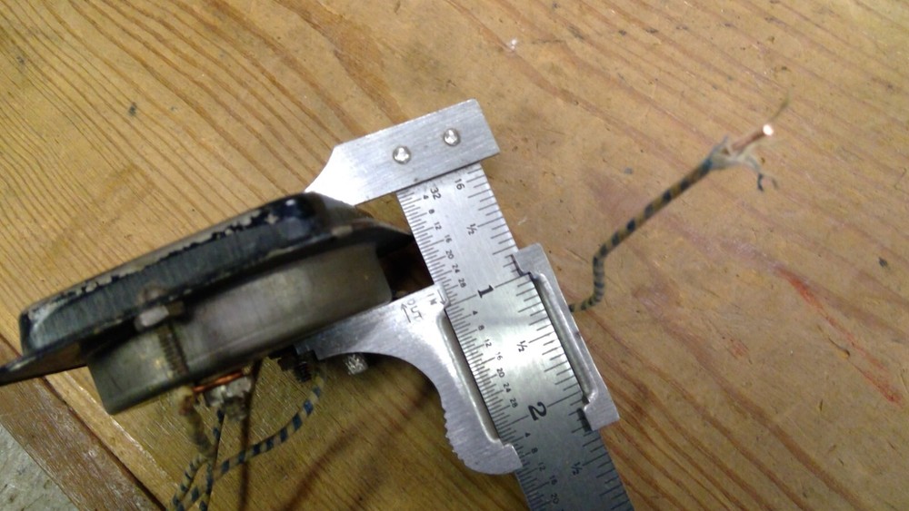 Untested Vintage Readrite Meter Works Panel AC DC Gauge