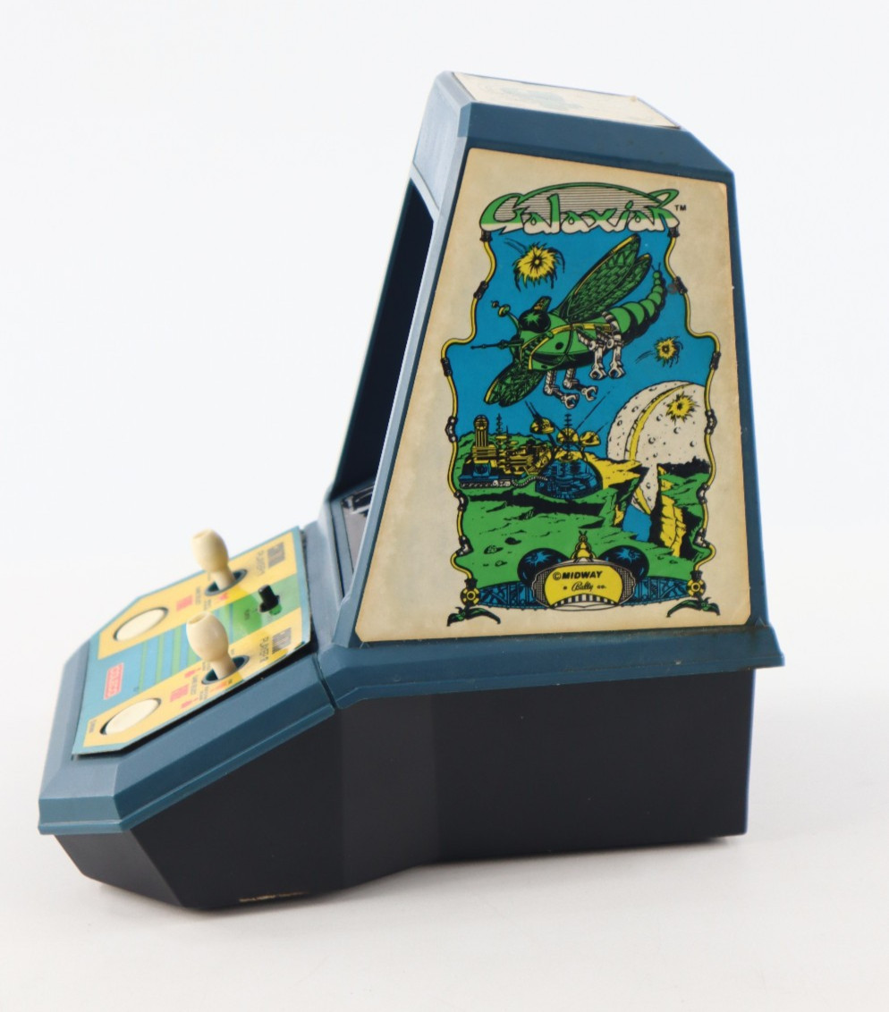 Vtg 1981 Tabletop Galaxian Arcade Game by Midway's Coleco Works See Video